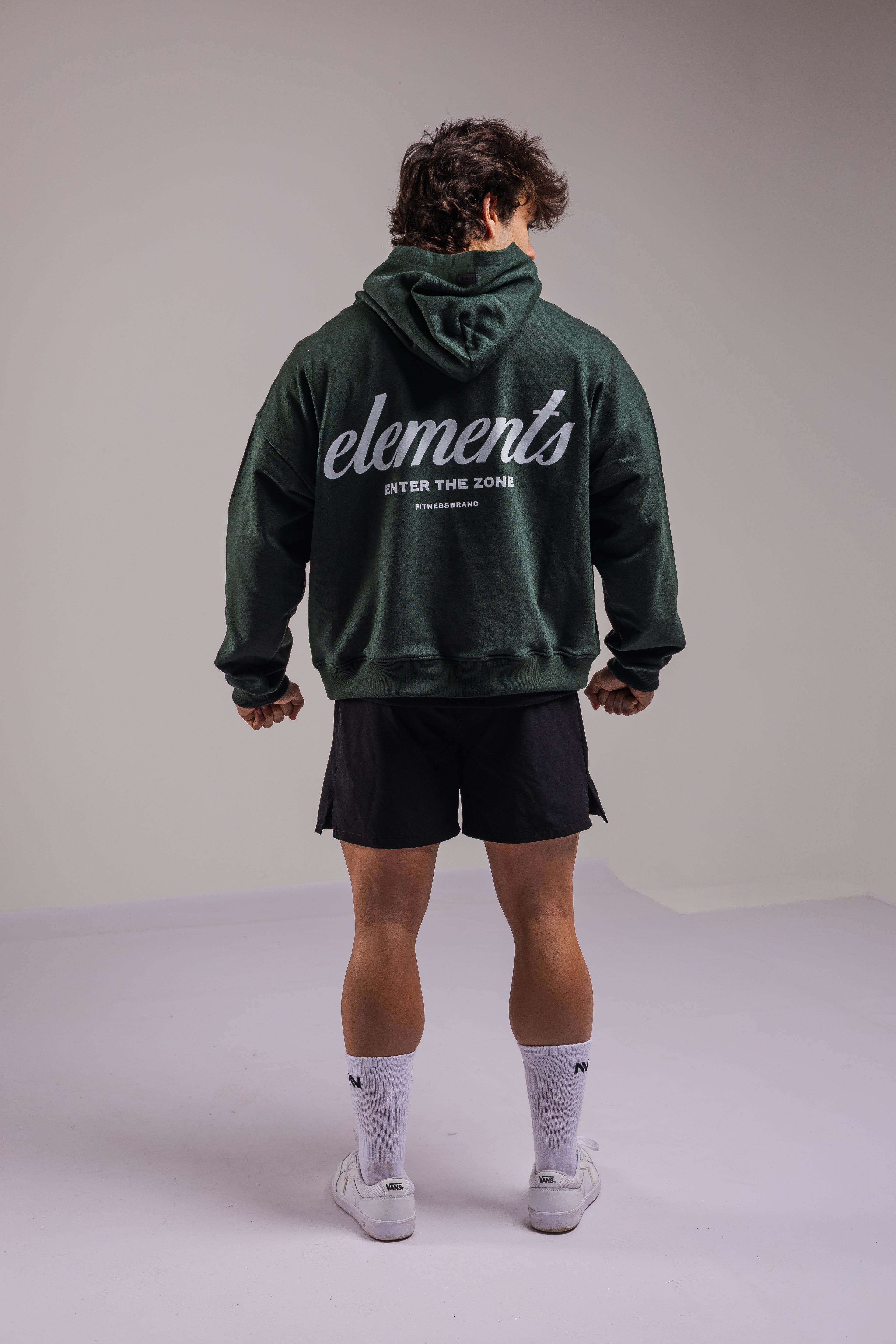 HOODIE ZONE™ BOXY FIT VERDE