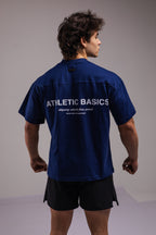 POLERA BASICS™ OVERSIZE NAVY