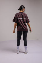 POLERA BASICS™ OVERSIZE CAFE