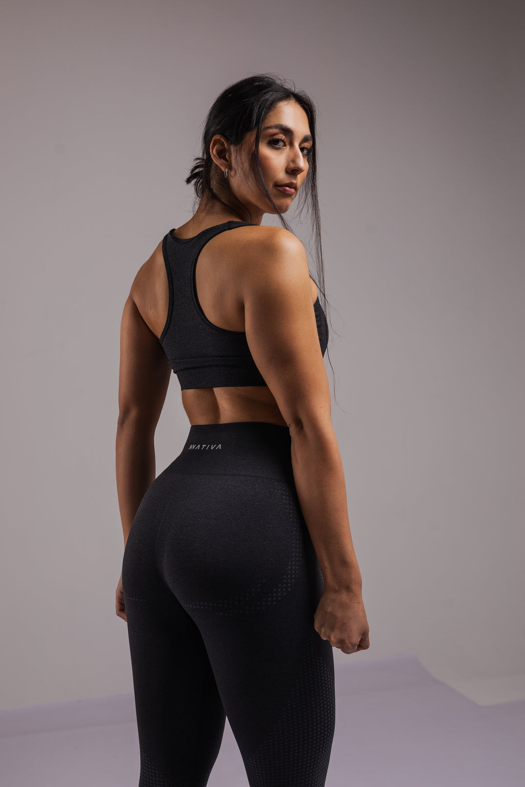BRA DEPORTIVO NEGRO MUJER NATIVA