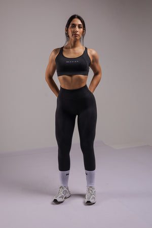 LEGGINGS DEPORTIVO NEGRO MUJER NATIVA