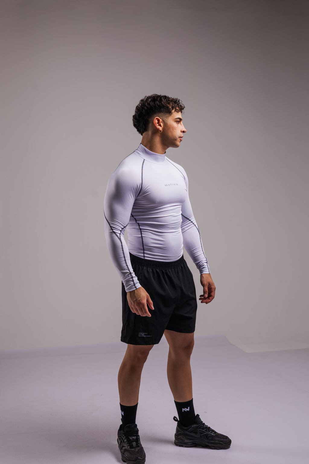 COMPRESS MANGA LARGA BLANCA