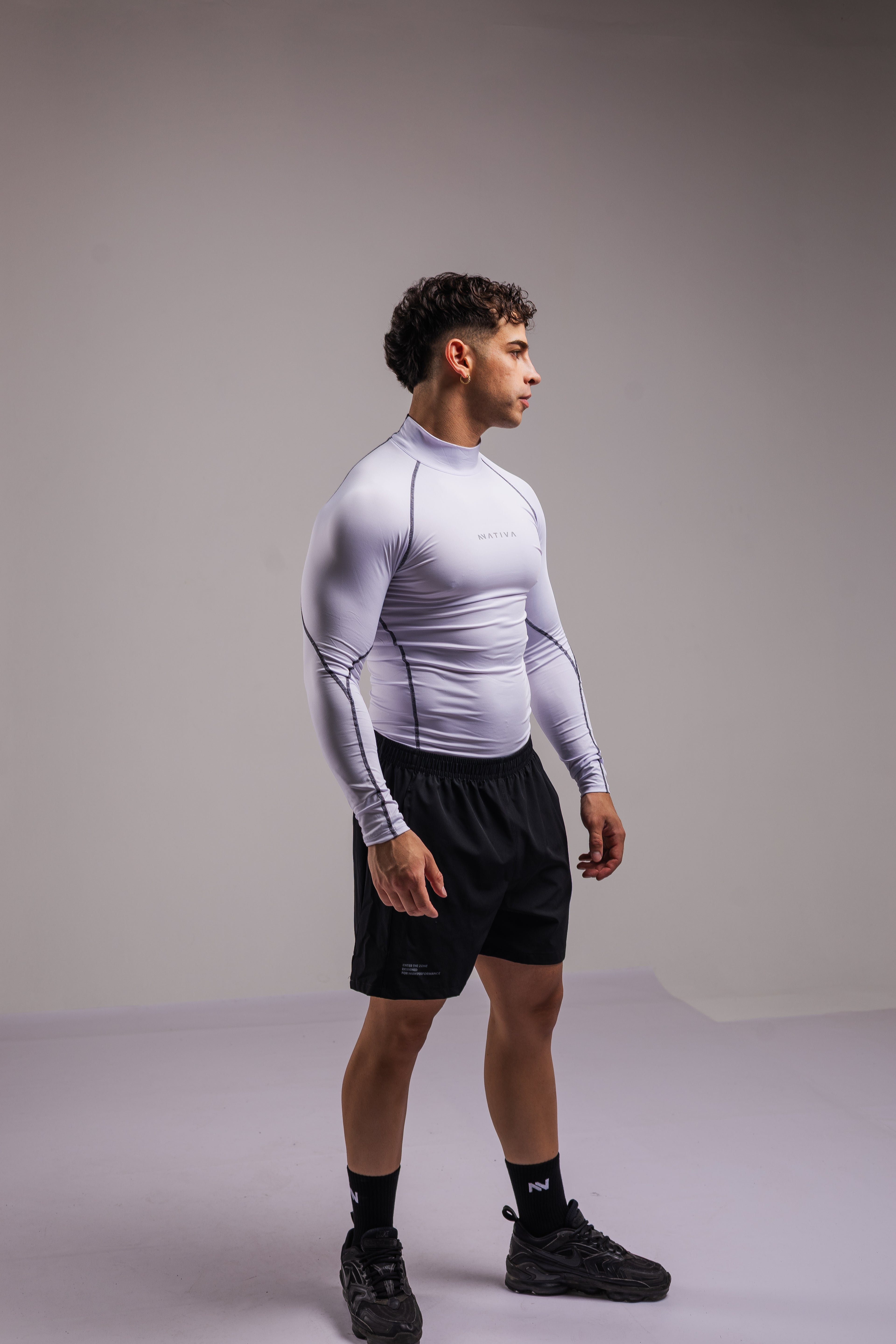 COMPRESS MANGA LARGA BLANCA