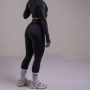 LEGGINGS DEPORTIVO NEGRO MUJER NATIVA