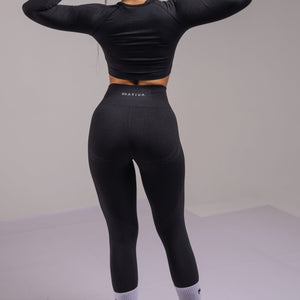 LEGGINGS DEPORTIVO NEGRO MUJER NATIVA