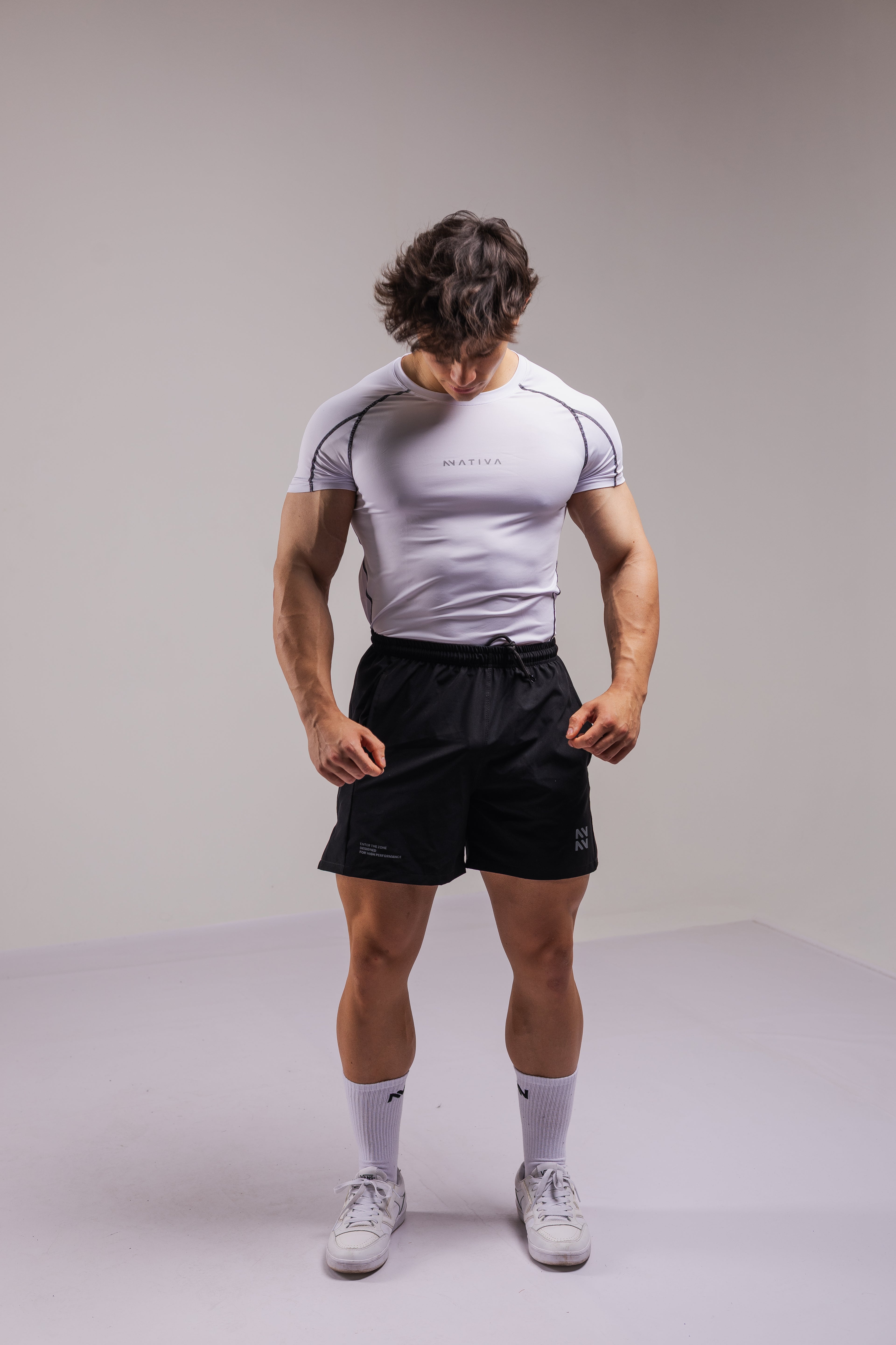 COMPRESS MANGA CORTA BLANCA