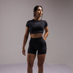 POLERA DEPORTIVA NEGRA MUJER NATIVA