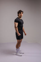 COMPRESS MANGA CORTA NEGRA