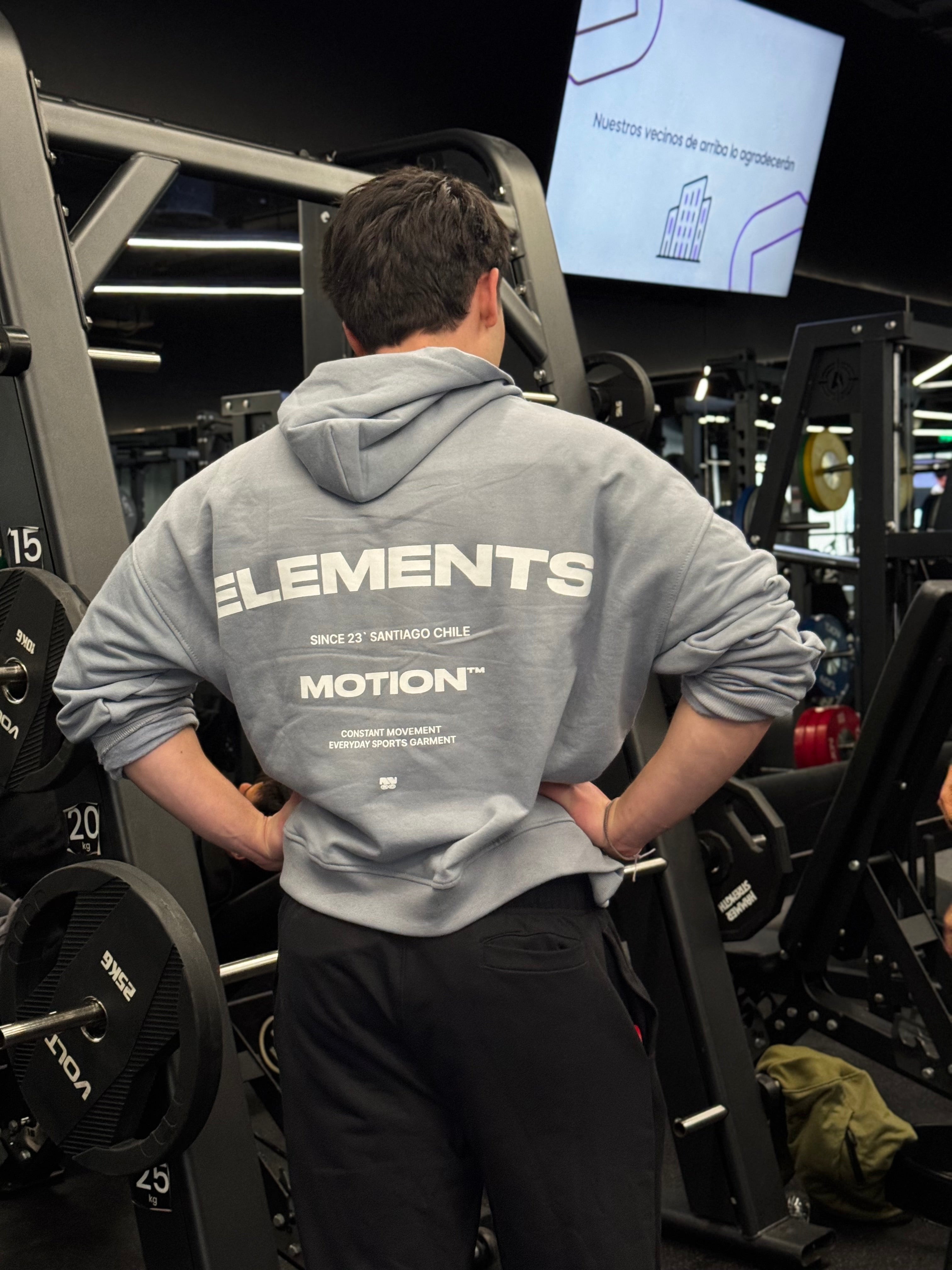 HOODIE ELEMENTS™ BOXY FIT PERLA