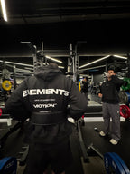 HOODIE ELEMENTS™ BOXY FIT NEGRO