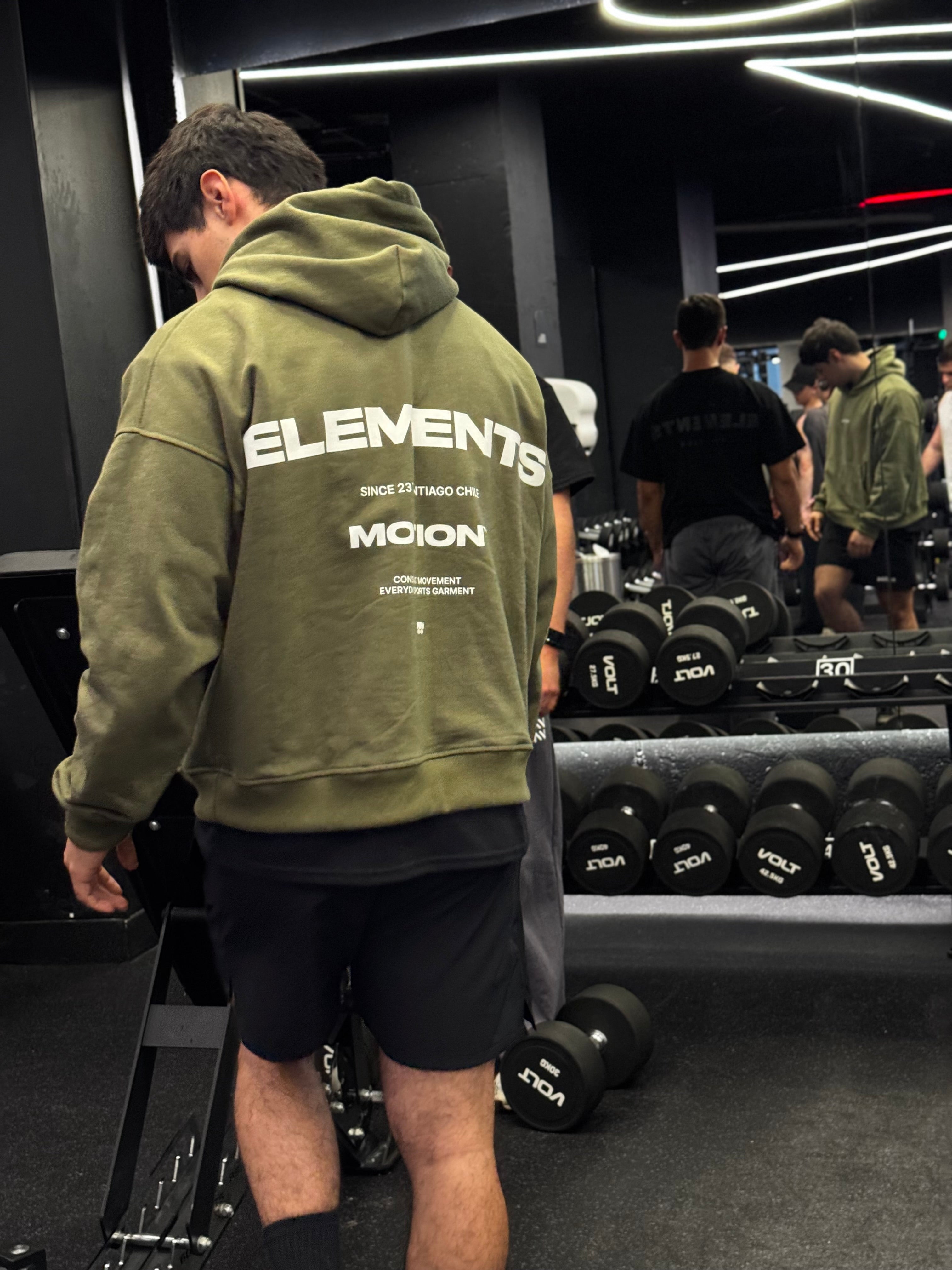 HOODIE ELEMENTS™ BOXY FIT MUSGO