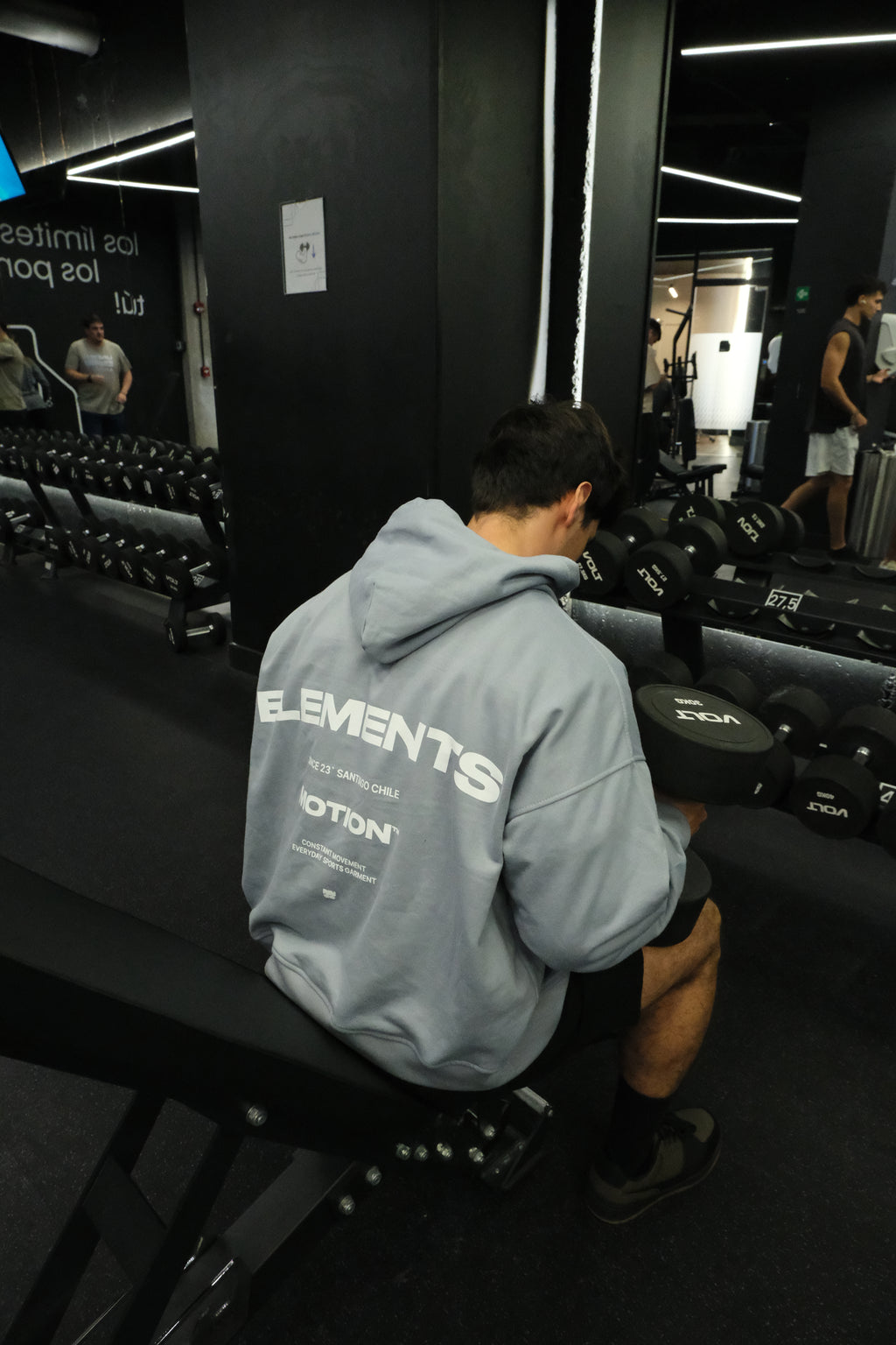 HOODIE ELEMENTS™ BOXY FIT PERLA