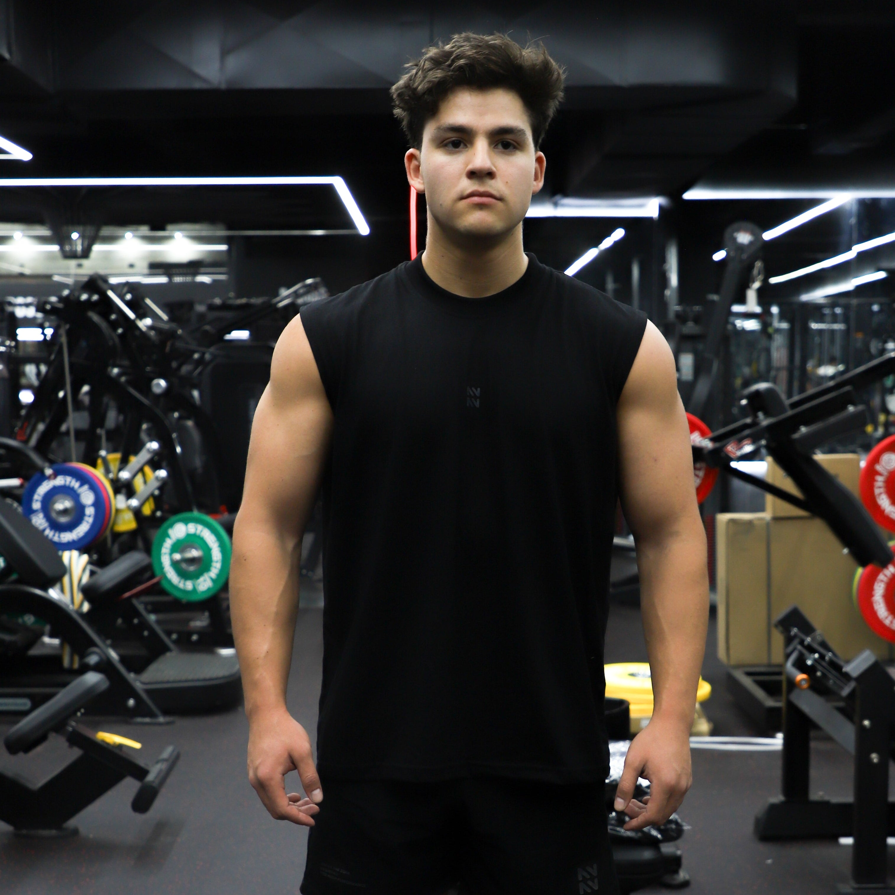 MUSCULOSA TANK NEGRA