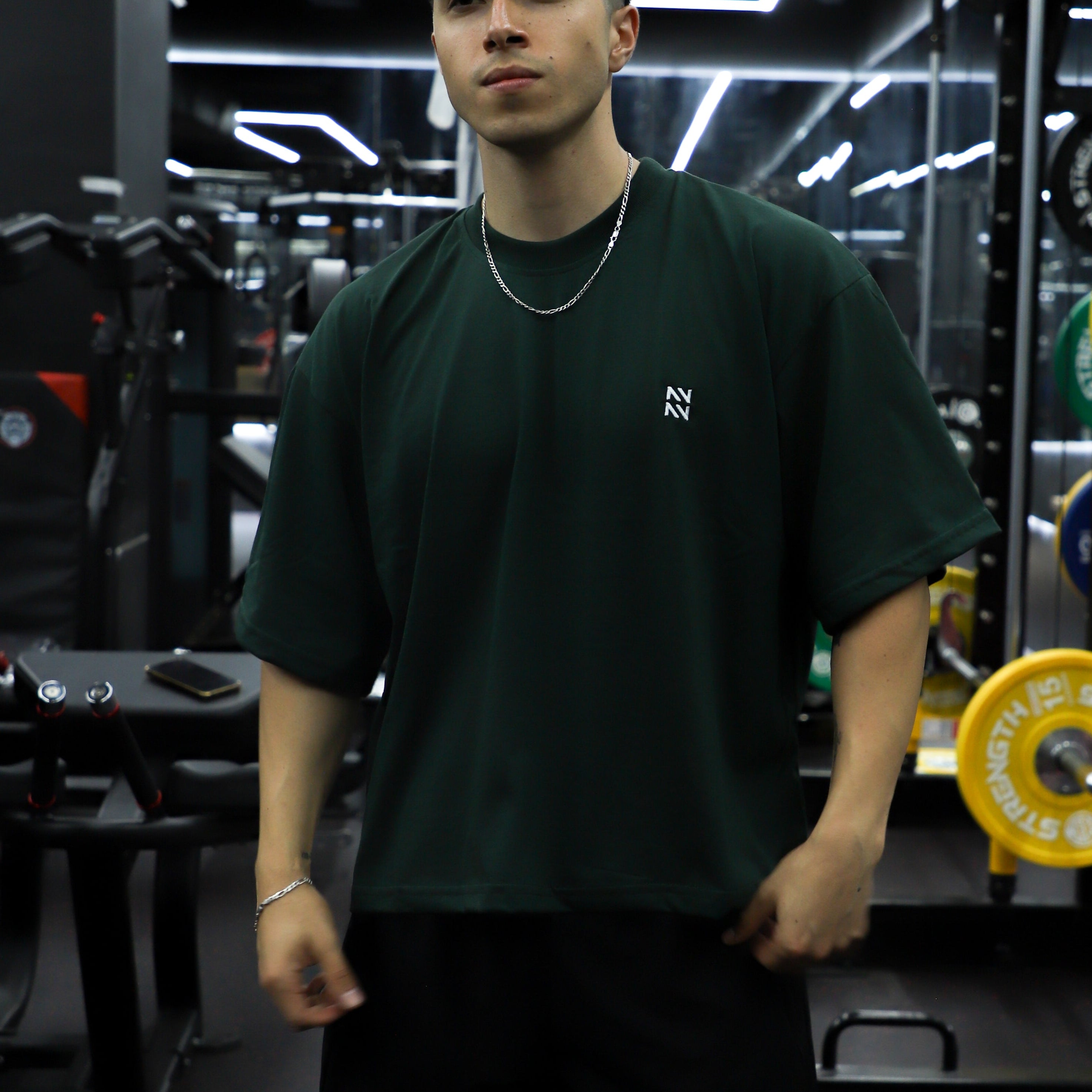 POLERA BOXYFIT VERDE