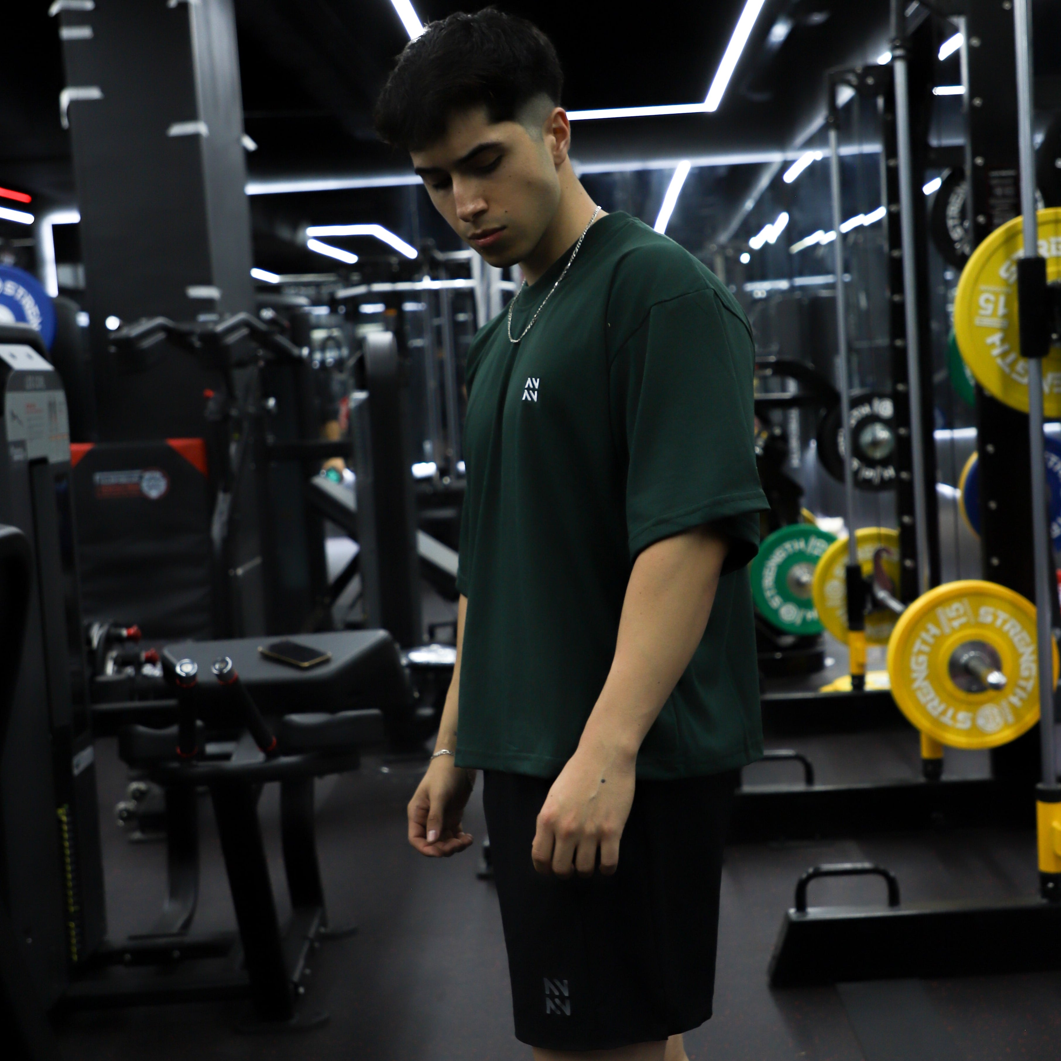 POLERA BOXYFIT VERDE