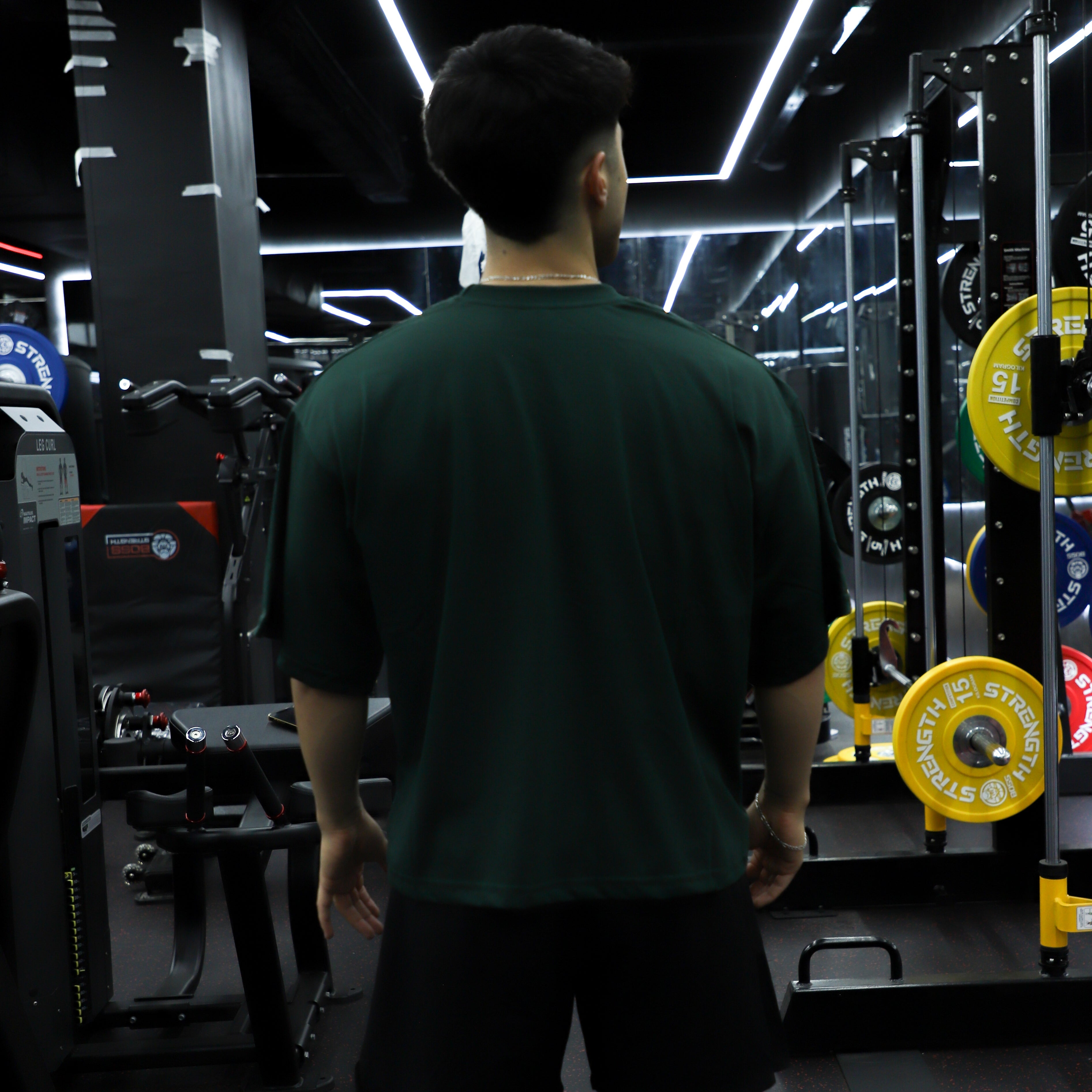 POLERA BOXYFIT VERDE