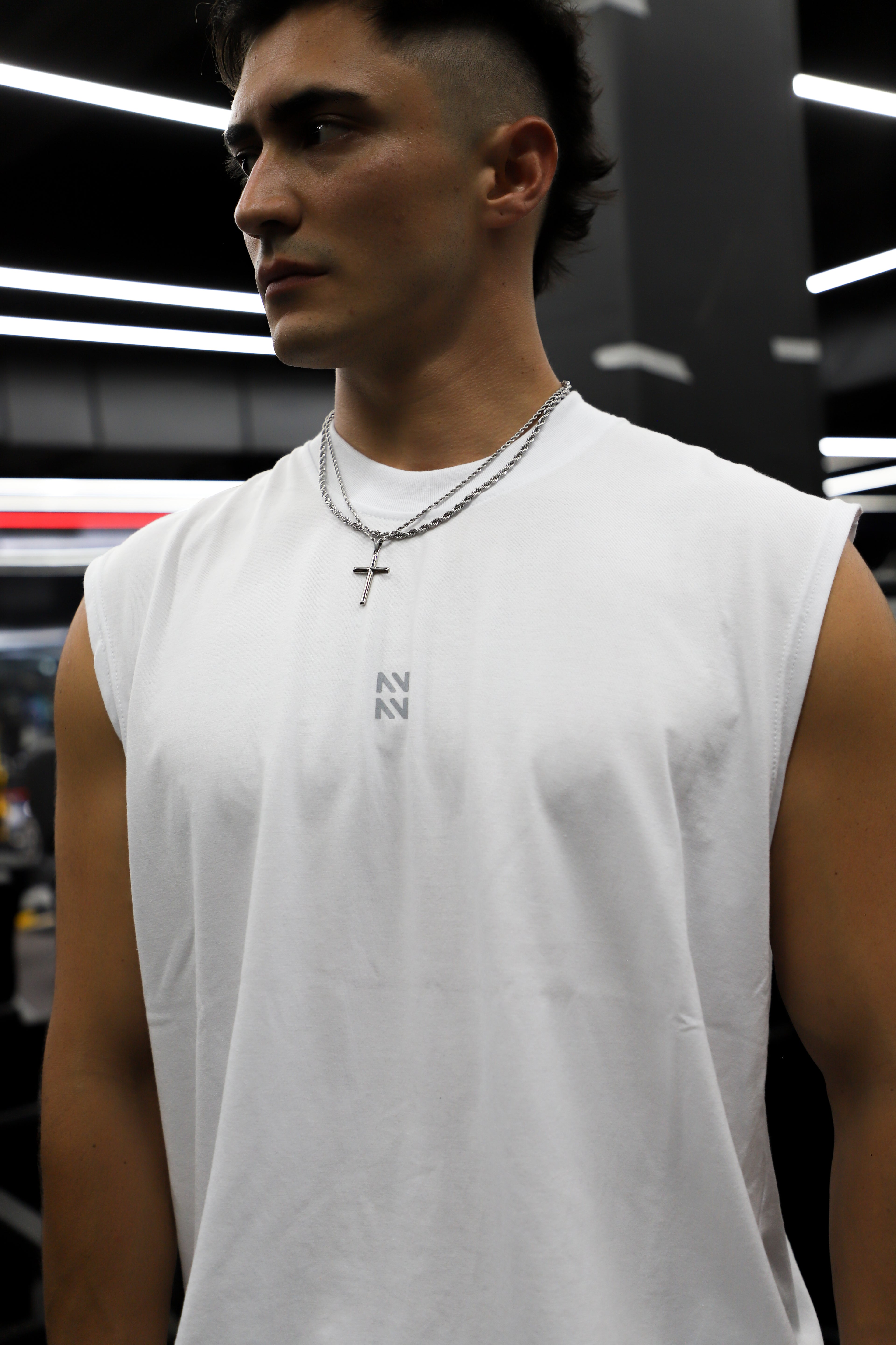 MUSCULOSA TANK BLANCA