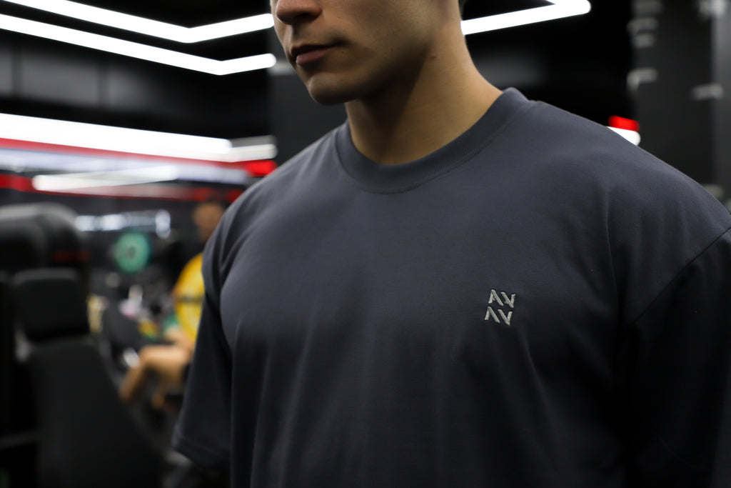 POLERA BOXYFIT PLOMO