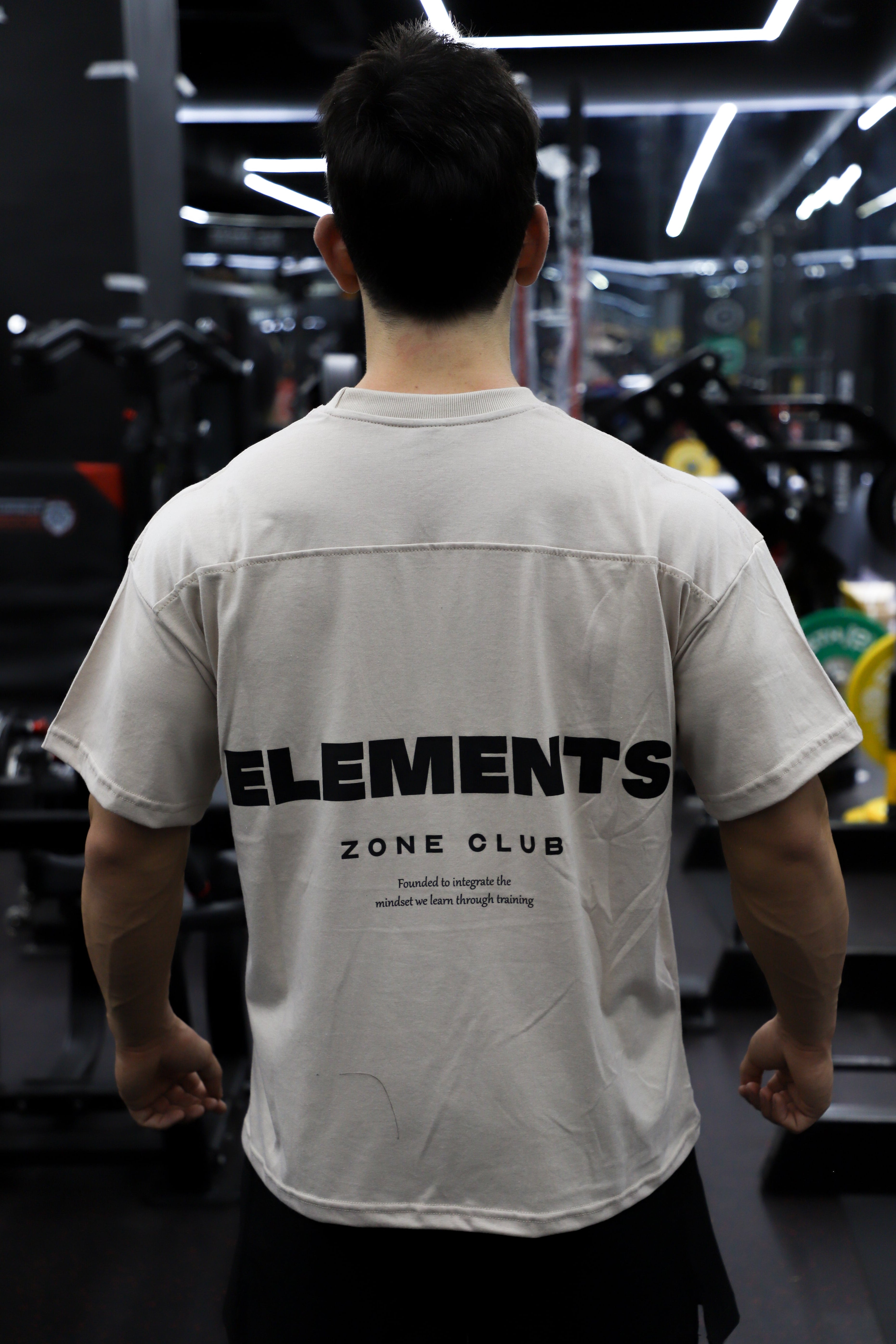 POLERA OVERSIZE ELEMENTS™ BEIGE
