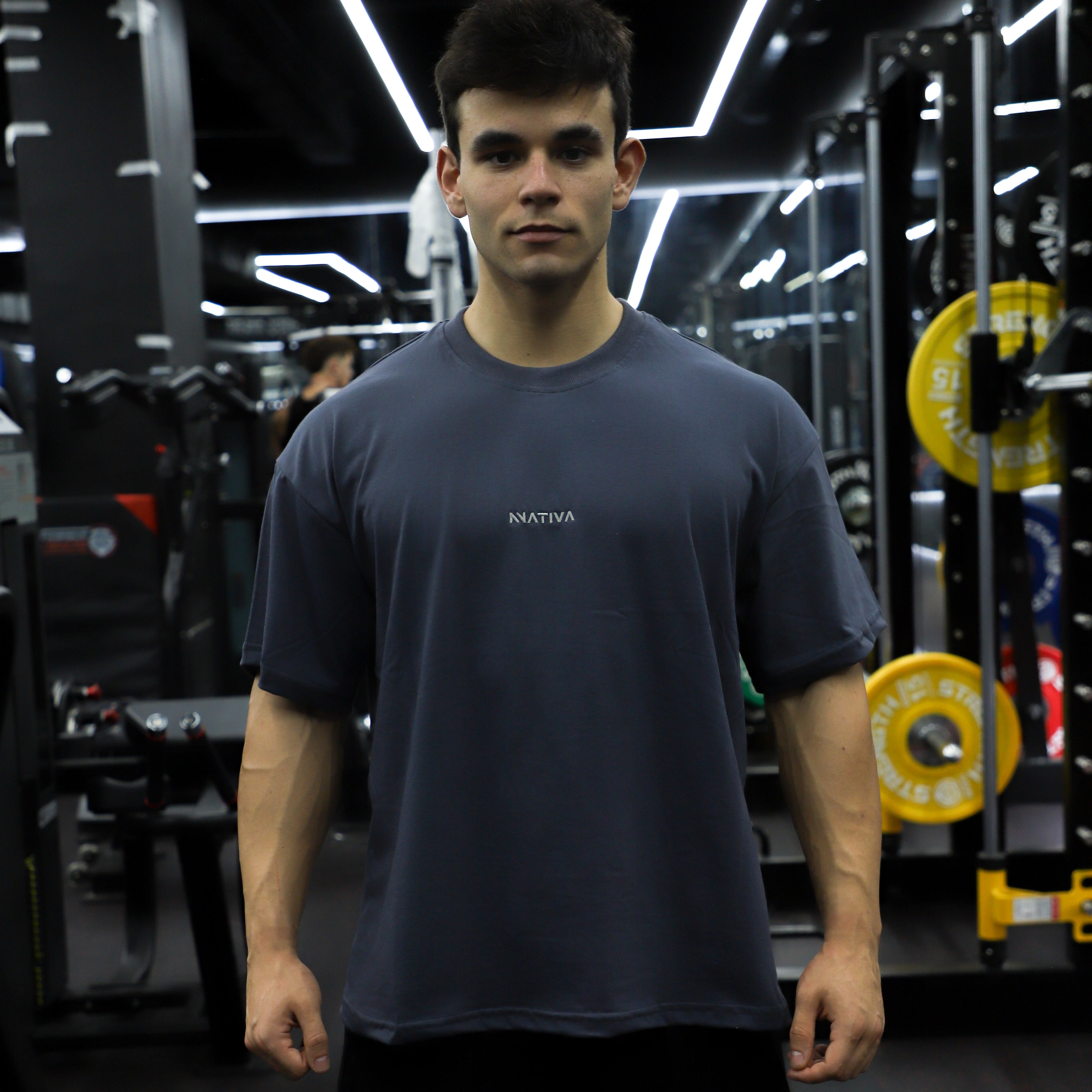 POLERA OVERSIZE ELEMENTS™ PLOMO