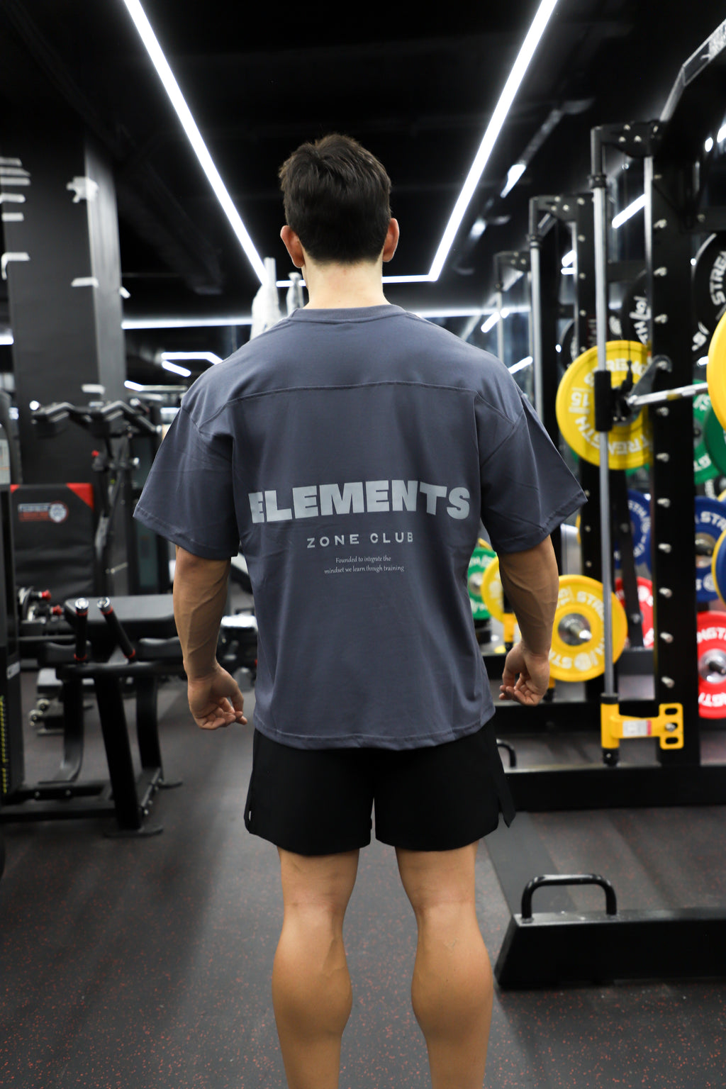 POLERA OVERSIZE ACERO ELEMENTS®