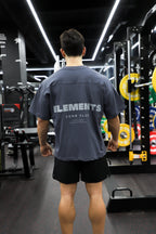 POLERA OVERSIZE ACERO ELEMENTS®