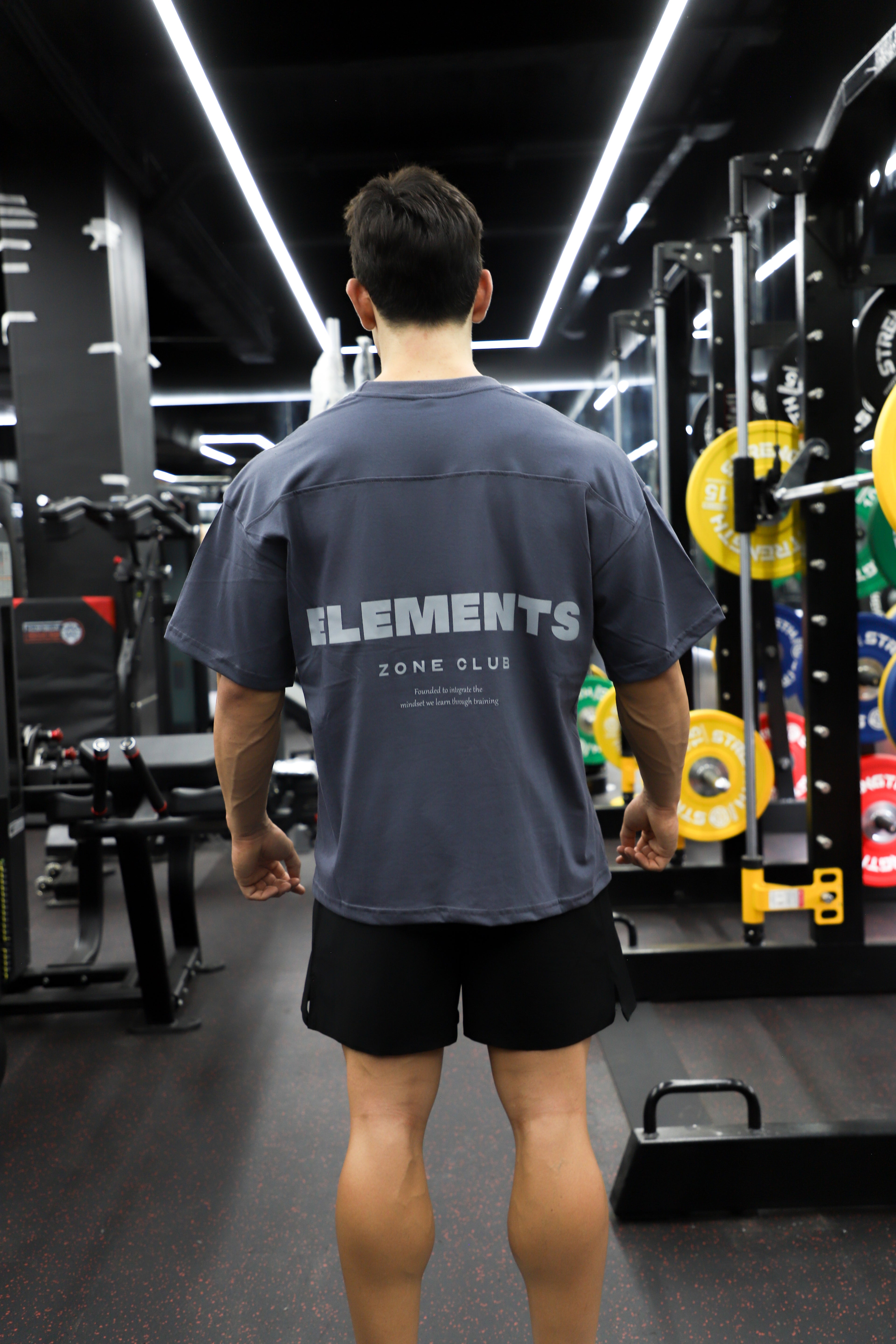 POLERA OVERSIZE ACERO ELEMENTS®