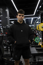 HOODIE FRENCH TERRY NEGRO