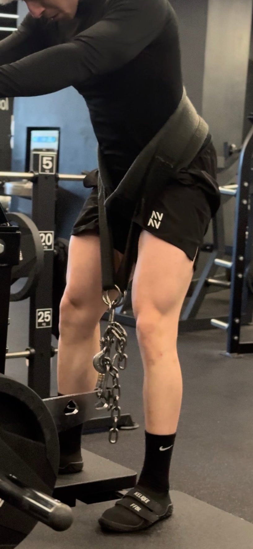 SHORT DEPORTIVO NEGRO