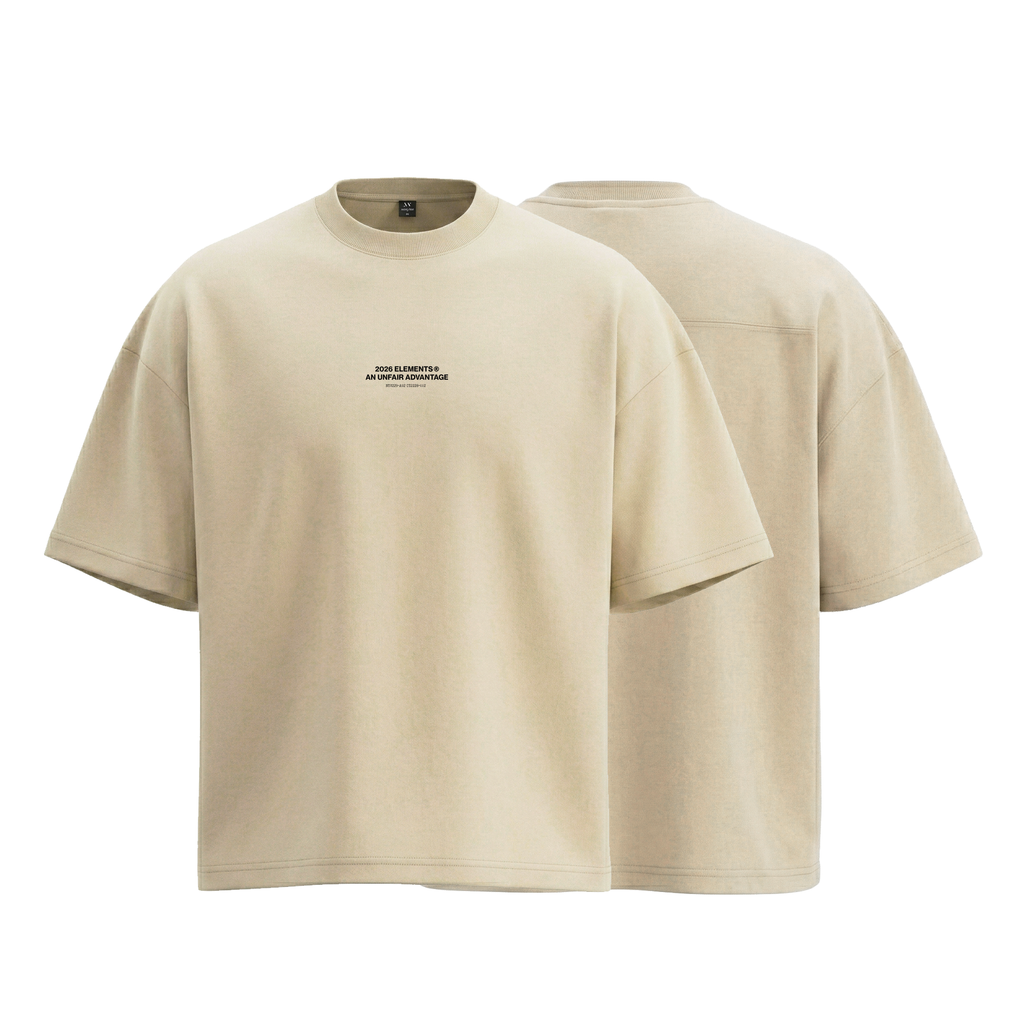 POLERA OVERSIZE UNFAIR™ BEIGE