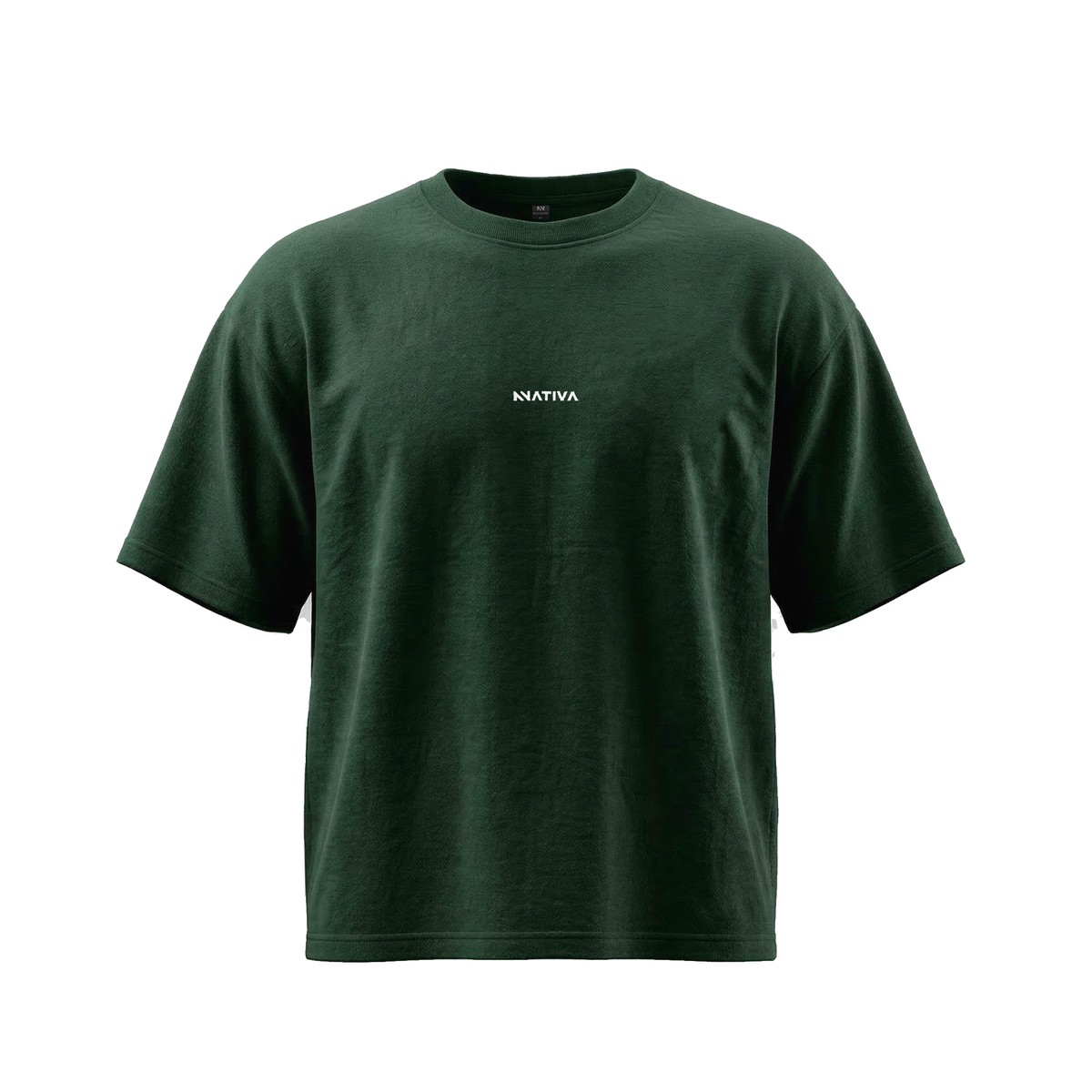 POLERA BÁSICA REGULAR FIT VERDE