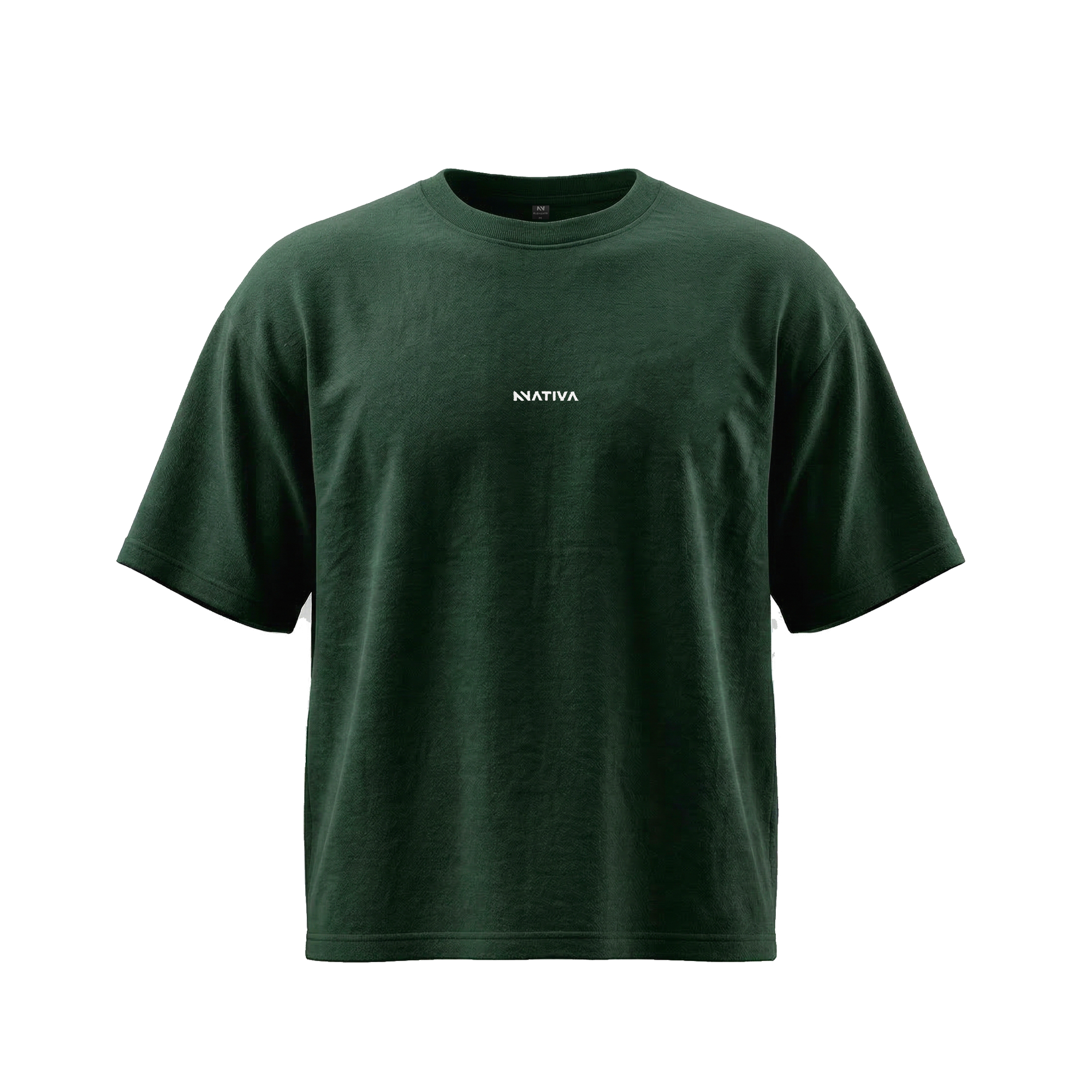 POLERA BASICA REGULAR FIT VERDE