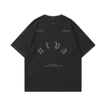 POLERA OVERSIZE GOTHIC NEGRA® 100% ALGODÓN