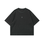 POLERA BOXYFIT BASIC® NEGRO 100% ALGODÓN