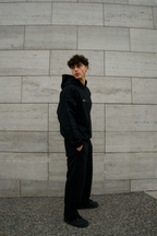 HOODIE MOTION™ NEGRO/AMARILLO