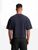 POLERA BOXYFIT MARINO BASIC® 100% ALGODÓN