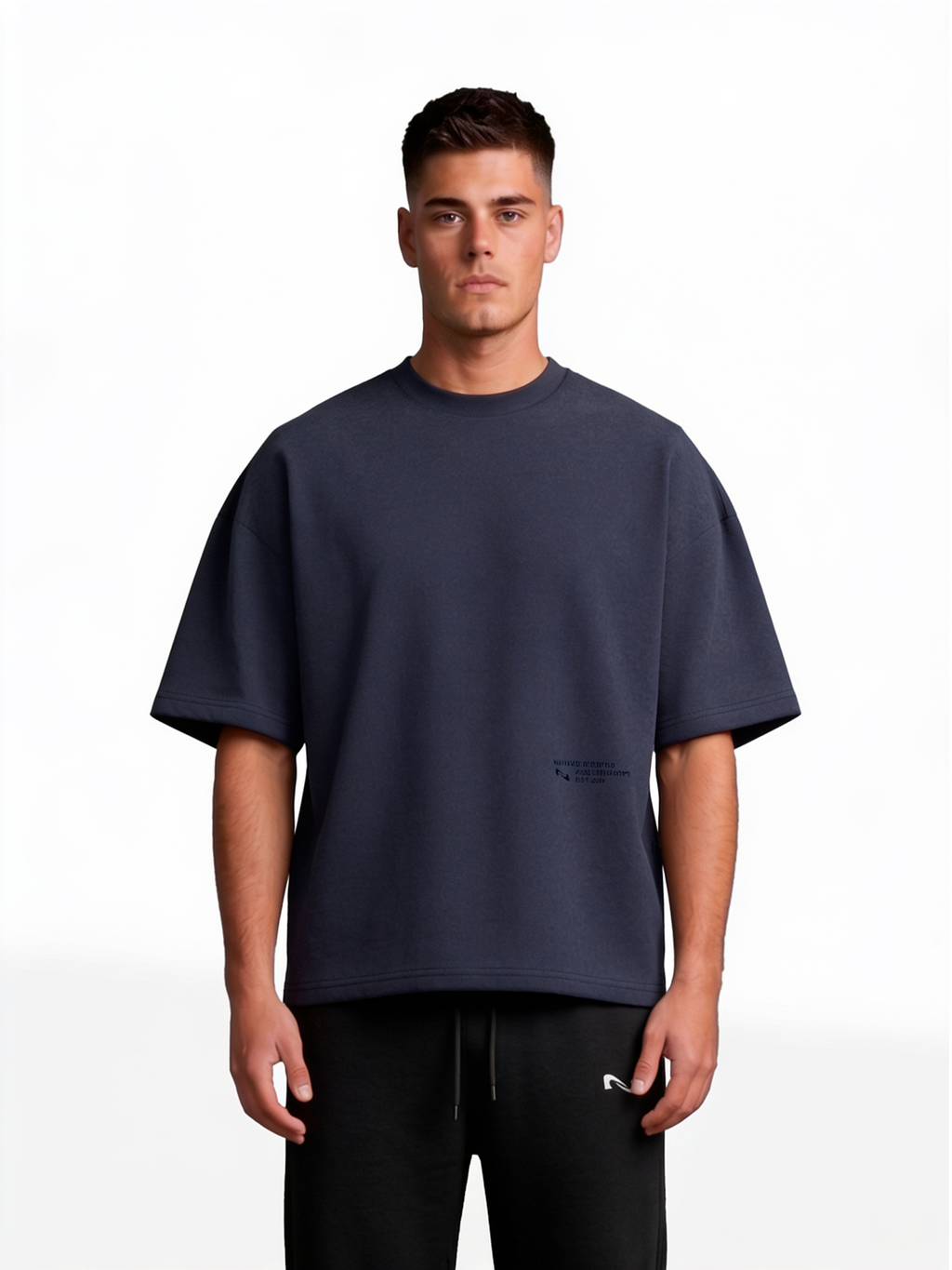 POLERA OVERSIZE MARINO LEGEND® 100% ALGODÓN