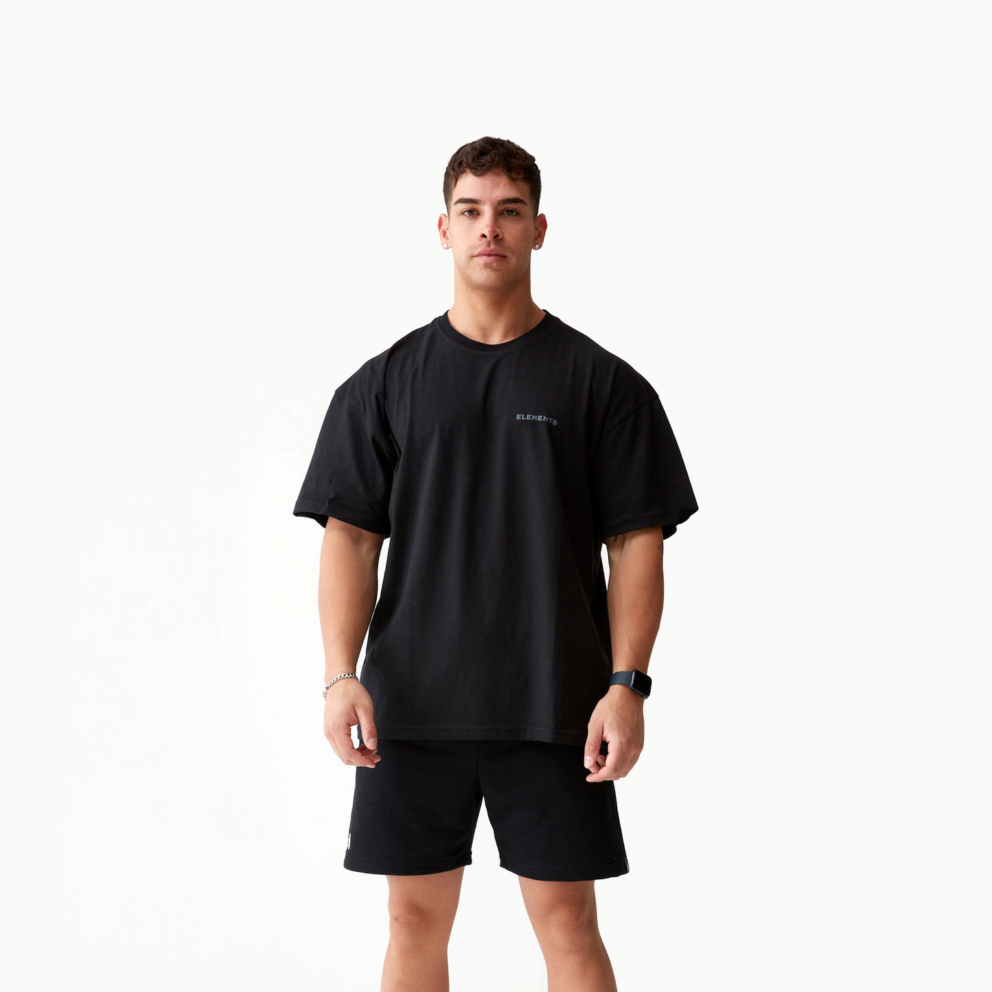 POLERA OVERSIZE ELEMENTS™ OBSIDIANA