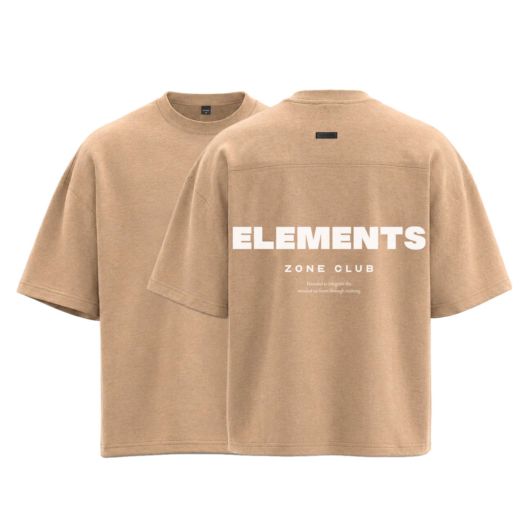 POLERA OVERSIZE MOKKA ELEMENTS® 100% ALGODÓN