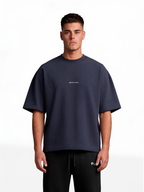 POLERA OVERSIZE MARINO ATHLETIC® 100% ALGODÓN