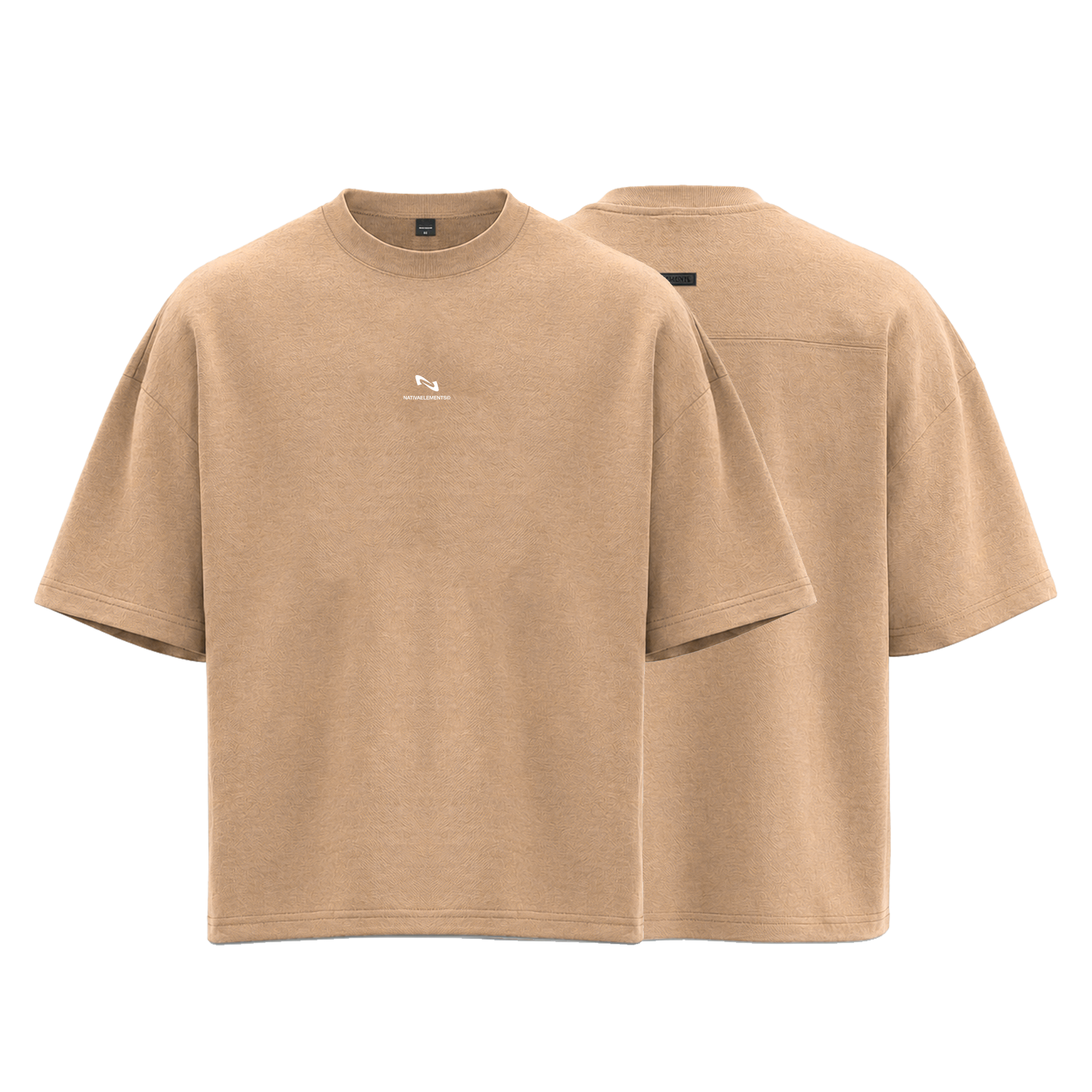 POLERA OVERSIZE MOKKA BASIC® 100% ALGODÓN