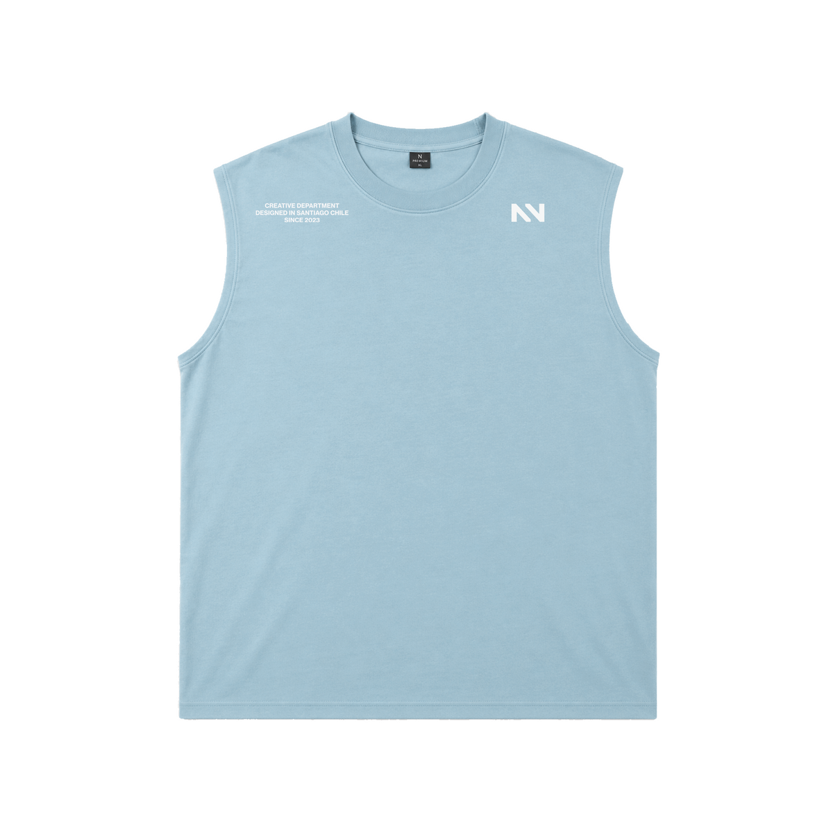 MUSCULOSA TANK OVERSIZE ICE BASIC® 100% ALGODÓN