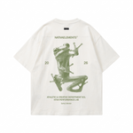 POLERA OVERSIZE HUESO RANA® 100% ALGODÓN