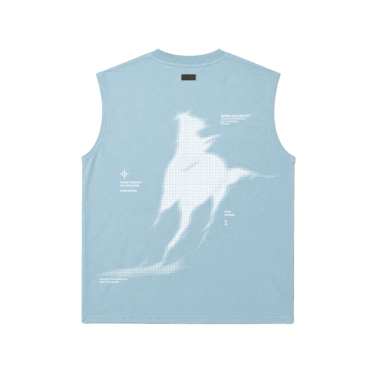 MUSCULOSA TANK OVERSIZE ICE HORSEPOWER® 100% ALGODÓN
