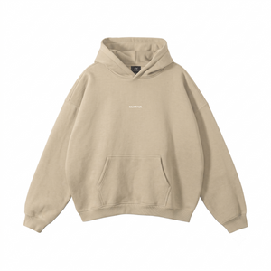 POLERON BASIC BEIGE HEAVYWEIGHT® 100% ALGODÓN BOXYFIT
