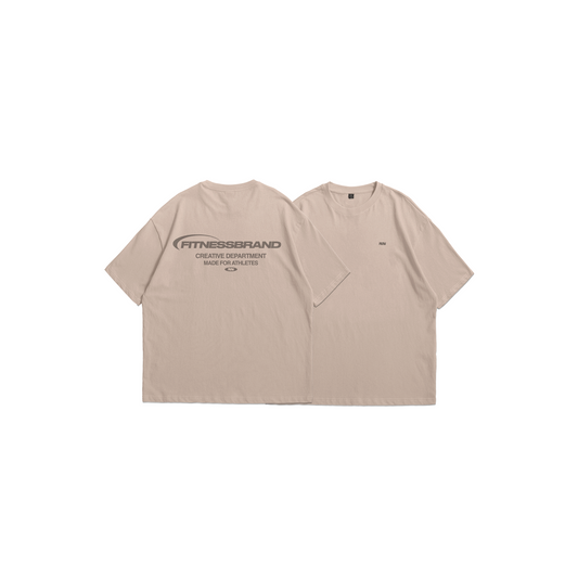 POLERA OVERSIZE FITNESSBRAND™ BEIGE