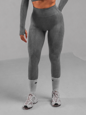 LEGGINGS GRIS OSCURO MUJER NATIVA