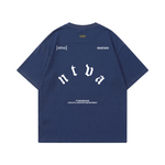 POLERA OVERSIZE GOTHIC AZUL® 100% ALGODÓN
