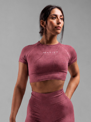 POLERA DEPORTIVA BURDEO MUJER NATIVA