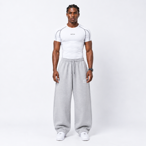 PANTALON BUZO BAGGY GRIS v2